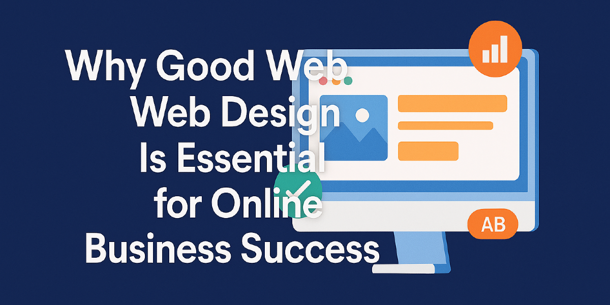 Why Good Web Design Is Essential for Online Business Success